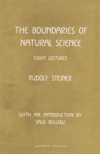 Enlarge image Cover: The Boundaries of Natural Science - SteinerBooks, Inc