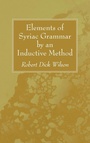 Cover: Elements of Syriac Grammar by an Inductive Method - Wipf & Stock Publishers