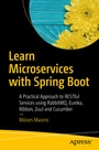 Cover: Learn Microservices with Spring Boot - Apress