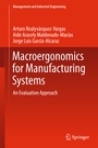 Cover: Macroergonomics for Manufacturing Systems - Springer