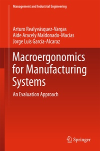 Enlarge image Cover: Macroergonomics for Manufacturing Systems - Springer