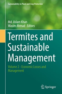 Enlarge image Cover: Termites and Sustainable Management - Springer