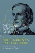 Cover: The Continued Exercise of Reason - MIT Press