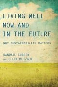 Cover: Living Well Now and in the Future - MIT Press