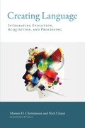 Cover: Creating Language - MIT Press