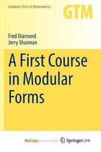 Enlarge image Cover: A First Course in Modular Forms - Springer