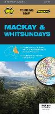 Abbildung von: Mackay & Whitsundays Map 485 28th ed - UBD Gregory's