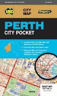 Abbildung von: Perth City Pocket Map 661 21st ed - UBD Gregory's