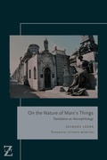Cover: On the Nature of Marx's Things - Fordham University Press