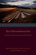 Cover: Eco-Deconstruction - Fordham University Press