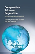Cover: Comparative Takeover Regulation - Cambridge University Press