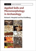 Cover: Applied Soils and Micromorphology in Archaeology - Cambridge University Press