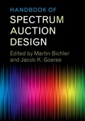 Bild: Handbook of Spectrum Auction Design - Cambridge University Press