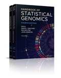 Cover: Handbook of Statistical Genomics - Wiley