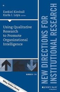 Enlarge image Cover: Using Qualitative Research to Promote Organizational Intelligence - Jossey-Bass