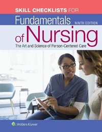 Enlarge image Cover: Skill Checklists for Fundamentals of Nursing - WOLTERS KLUWER HEALTH
