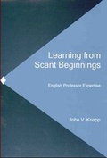 Cover: Learning from Scant Beginnings - University of Delaware Press