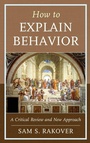 Cover: How to Explain Behavior - Lexington Books