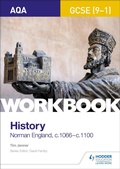 Cover: AQA GCSE (9-1) History Workbook: Norman England, c1066-c1100 - Hodder Education