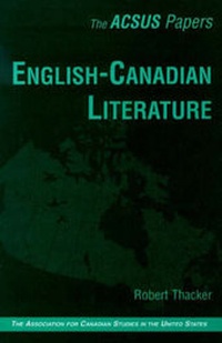 Enlarge image Cover: English-Canadian Literature - Michigan State University Press