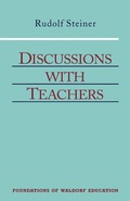Cover: Discussions with Teachers - SteinerBooks, Inc