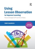 Cover: Using Lesson Observation to Improve Learning - Critical Publishing Ltd