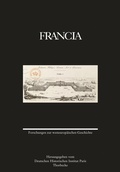 Cover: Francia, Band 44 - Jan Thorbecke Verlag