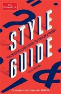 Cover: The Economist Style Guide - Economist Books
