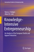 Cover: Knowledge-Intensive Entrepreneurship - Springer