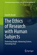 Cover: The Ethics of Research with Human Subjects - Springer