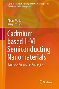 Abbildung von: Cadmium based II-VI Semiconducting Nanomaterials - Springer