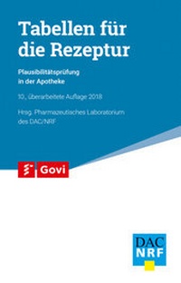 Bild vergrößern Bild: Tabellen für die Rezeptur - Avoxa - Mediengruppe Deutscher Apotheker