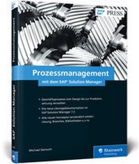 Abbildung von: Prozessmanagement mit dem SAP Solution Manager - SAP PRESS