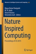 Cover: Nature Inspired Computing - Springer