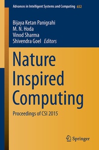 Enlarge image Cover: Nature Inspired Computing - Springer