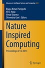 Cover: Nature Inspired Computing - Springer