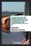 Cover: The Balfour Visit - Trieste Publishing