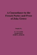 Cover: A Concordance to the French Poetry and Prose of John Gower - Michigan State University Press
