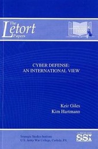 Enlarge image Cover: Cyber Defense: An International View - Department of the Army