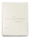 Cover: Diane Arbus: A Box of Ten Photographs - Aperture