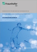 Cover: Zukunftsstudie 2027 #ichinzehnjahren. - Fraunhofer Verlag