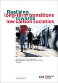 Cover: Realising long-term transitions towards low carbon societies - Wuppertal Institut f. Klima, Umwelt, Energie