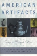 Cover: American Artifacts - Michigan State University Press