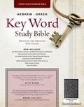 Cover: CSB Hebrew-Greek Key Word Study Bible Black, The - AMG Publishers
