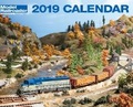 Cover: Model Railroader 2019 Calendar - Kalmbach Books