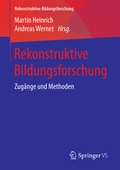 Cover: Rekonstruktive Bildungsforschung - Springer VS