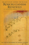 Cover: Rosicrucianism Renewed - SteinerBooks, Inc