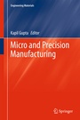 Cover: Micro and Precision Manufacturing - Springer