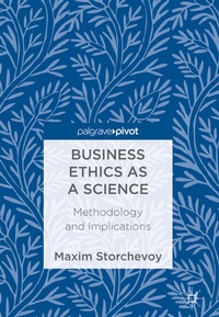 Abbildung von: Business Ethics as a Science - Palgrave Macmillan