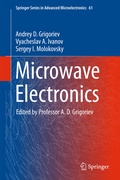 Cover: Microwave Electronics - Springer